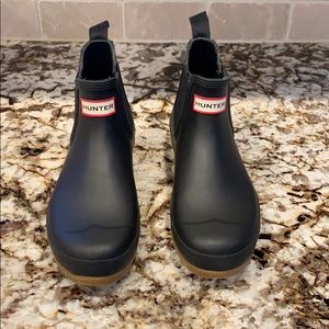 Short Chelsea style Hunter boots